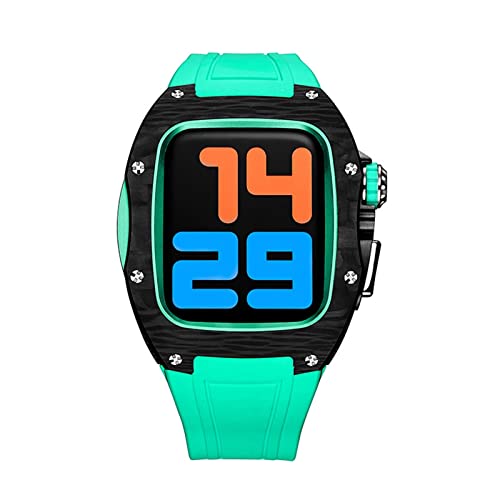 Kit de modification carbone Apple Watch 45mm anti-choc et élégant