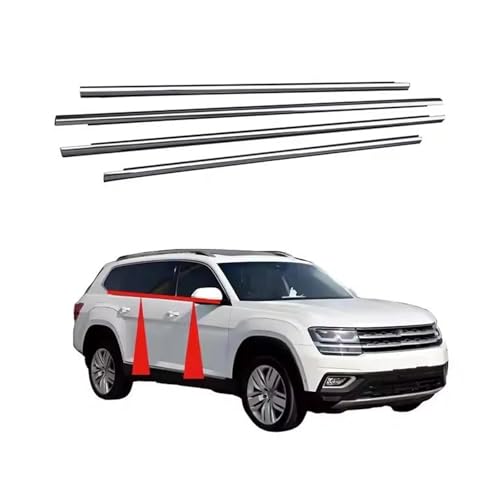 Joint d'étanchéité de vitre pour voiture VW Teramont caoutchouc chrome