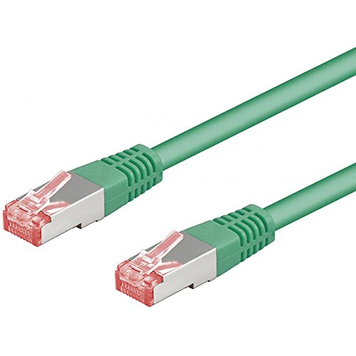 Cable patch Goobay CAT 6 S/FTP 5 m verde miniatura 1