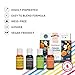 Chefmaster - Halloween Colors Liqua-Gel Food Coloring Kit - Water-Based Food Coloring Gel - 4 Pack - Highly Pigmented, Create Vividly Colored Desserts, Easy-To-Blend Formula - Made in the USA