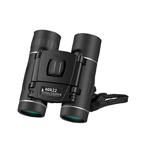 Odoukey Telescopio �ptico 40x22 Prism�ticos Alta Definici�n Bak4 Fmc Negro 2000m de Larga Distancia Plegable port�til Mini Telescopio