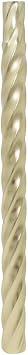 Extra Long Twisted Lowrider Cruiser Steel Seat Post, 25.4mm