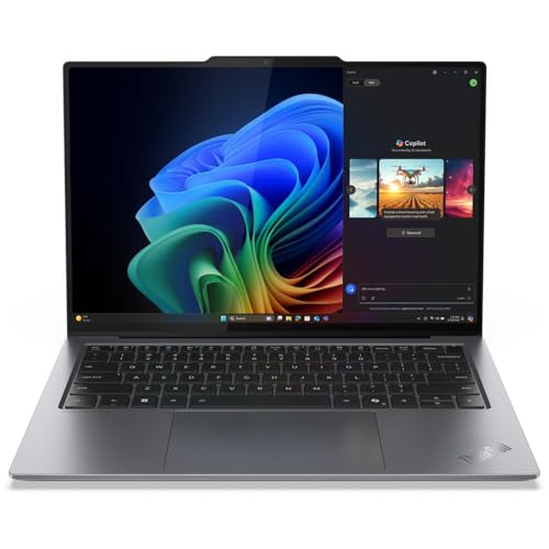 Image of Lenovo ThinkPad X9 14 Aura Edition Copilot +PC, Intel Ultra 7 258V, 14 inch 2.8K (2880 x 1800), OLED, AG /AR HDR600, 500 nits, Touchscreen, 32GB DDR5, 2TB SSD, 8MP IR Camera, WiFi 7.0, Win 11 Pro - Grey