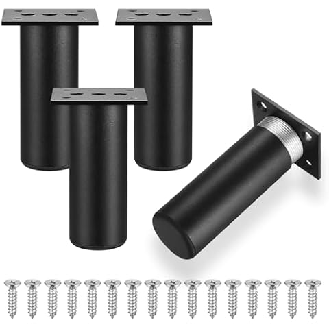 SZSIQI Adjustable 4-Inch Furniture Legs Cover