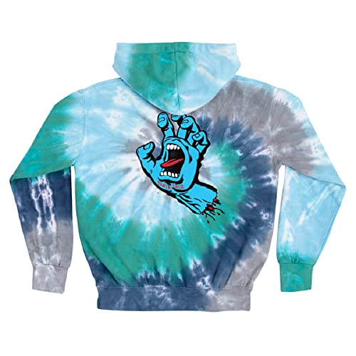 Image of SANTA CRUZ Youth Pullover Hooded Sweatshirt Screaming Hand Skate Youth Sweatshirt