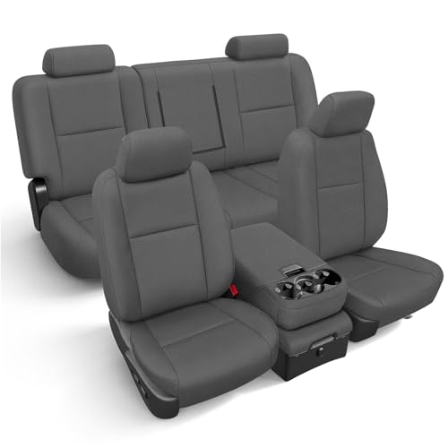 Image of Seat Covers Compatible with 2007-2013 Chevy Silverado /GMC Sierra
