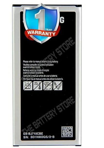 Image of Original EB-BJ710CBE Battery for Samsung Galaxy J7 SM-J710F 2016 Edition / On8 / J710 / J710F / J7108 / J7109 Battery with 1 Year Warranty**(Y00000246)