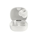 グリーンハウス アクセサリー感覚で付けられる ワイヤレスイヤフォン オープンイヤー型 軽量 防水 IPX4 かんたん操作 作業BGM ながら聴き ホワイト GH-OWSB-WH