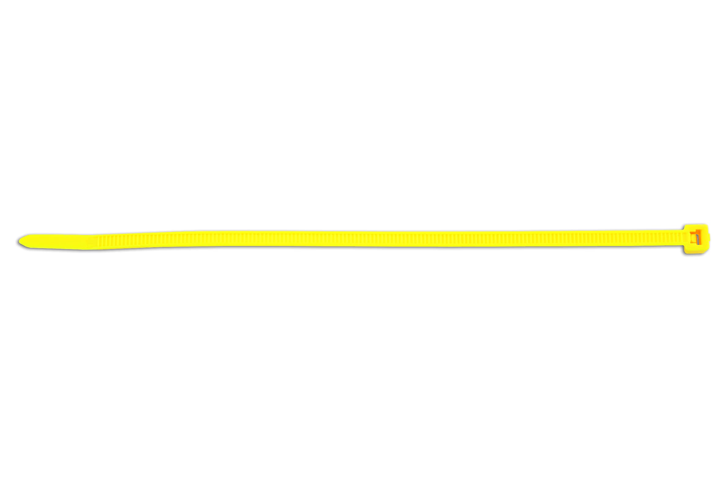 Connect Hellermann Yellow Cable Tie 200mm x 4.6mm 100pc 30297