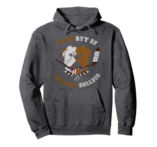 Property Of Sudbury Bulldog Hockey Pullover Hoodie