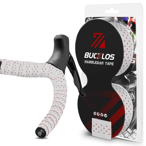 BUCKLOS Silicone EVA Road Bike Handlebar Tape Comfort Drop Bar Wraps 2Pcs