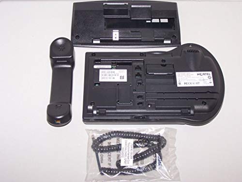 Teléfono IP Nortel 2004 PoE Gris con Bisel Plateado miniatura 5