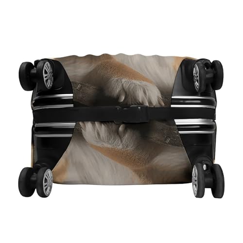 Cute Chihuahua Luggage Covers Tsa Approved Suitcase Cover Elastic Washable Luggage Sleeve Carry on Cover Protector Anti-Scratch Suitcase Protector Fits 19-30 Inch Case(S) 6