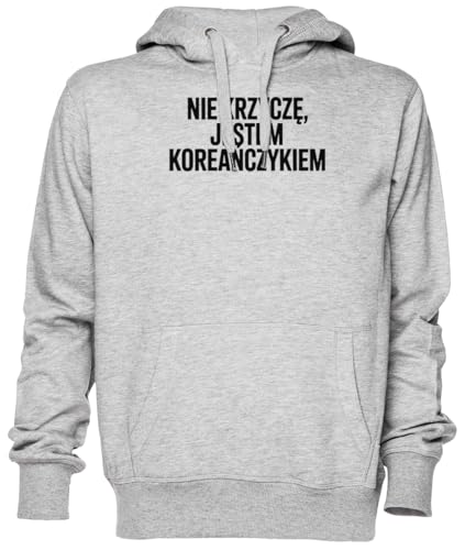 Sweat à capuche sweat-shirt gris unisexe le cadeau original idéal pour vos proches