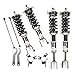 AdlerSpeed 18 Way Adjust Damper Coilovers Suspension Kit Compatible with Infiniti G35 Coupe/Sedan RWD, Nissan G35 Coupe/350Z
