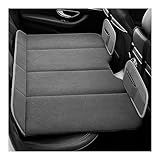 Tragbare Auto-Rücksitz-Schlafmatte, doppelseitige, nicht aufblasbare Auto-Schlafmatte, Schlafmatte für die Rückbank von Limousinen und SUVs, passt auf die Rückbank der meisten Autos (Farbe: Grau)