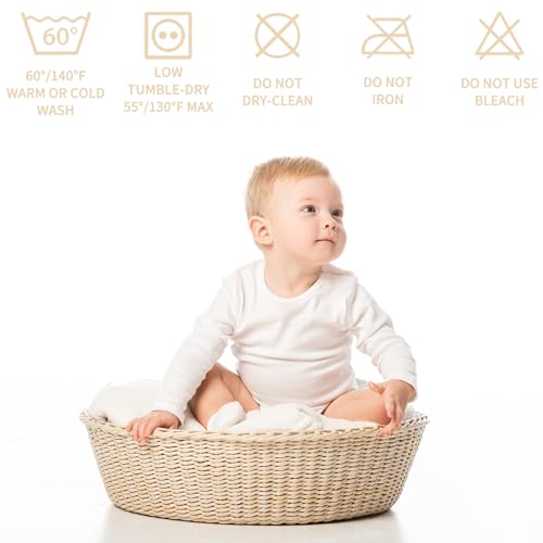 Image of BEDLORE Waterproof Mattress Protector Crib, 2 Pack Soft Mattress Pad, Noiseless Machine Washable Mattress Cover, Ultimate Protection for Your Baby's Crib Toddler Bed (52''x28'')