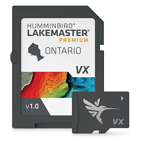 Image of Humminbird LakeMaster Premium Map SD Card for Fish Finders