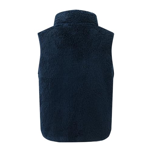 Boys Girls Fleece Vest Jacket Kids Toddler Fall Winter Waistcoat Sleeveless Warm Coat Casual Outerwear with Pockets4