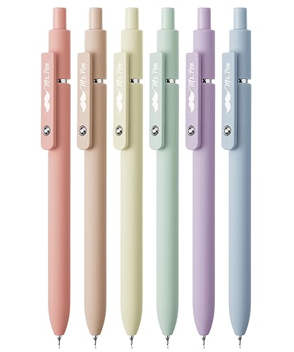 Stylos à encre gel anti-bavure Mr. Pen pointe fine 0.7mm pour écrire sans taches