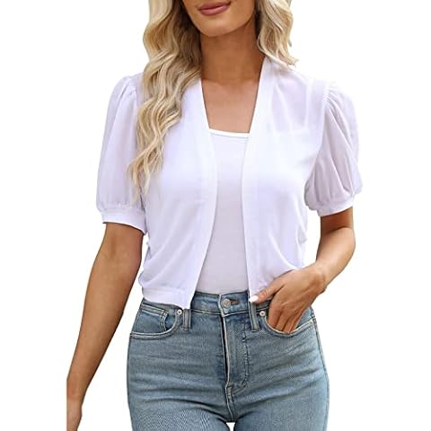 Women’s Chiffon Bolero Shrug Summer Cardigan Cover