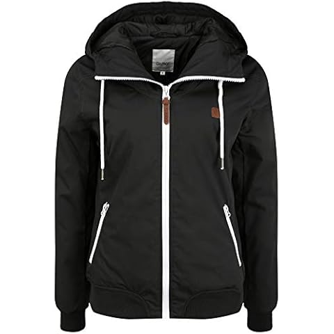 OXMO Tila Damen Übergangsjacke Jacke mit Kapuze Cover