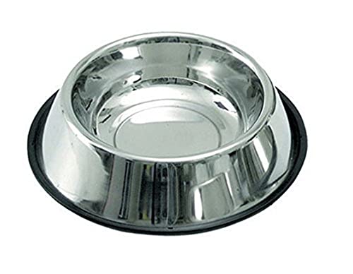 Kerbl Pet 83421 Edelstahl Hundenapf rutschfest, 2800 ml