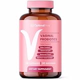 Optimal Prime Vaginal Probiotics for Women with Prebiotics, Cranberry Extract, and a Lactobacillus Probiotic Blend, Supports Healthy Vaginal Flora, Odor Control, pH Balance, 60 Capsules