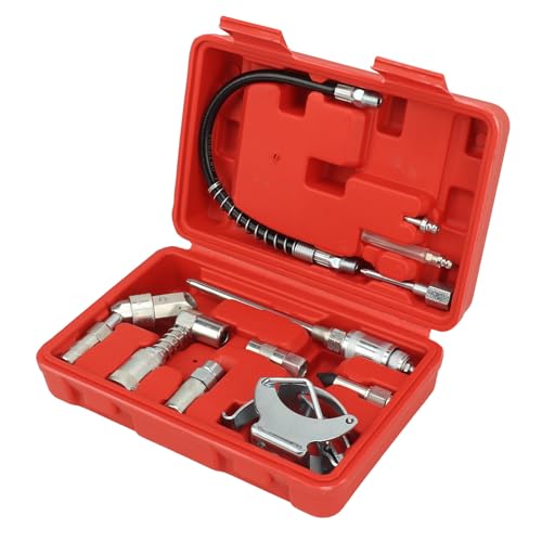 Complete Grease Lubrication Accessory Kit for Automotive Trucks - Quick Connect Coupler System