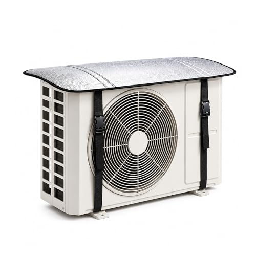 Image of Robustt AC Outdoor Unit Protector Cover (Upto 1.5 Ton) | Waterproof and Heat Resistant | Aluminium Insulation | 100x38 cm | Protection from Sun, Rain, and Dust | Durable Outdoor AC Cover