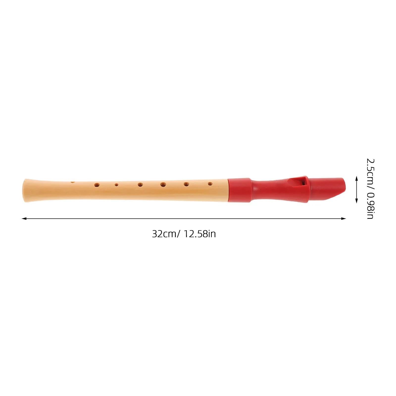 Drewniany Instrument Sopranowy Z 8 Otworami W Stylu Niemieckim Przeznaczony Dla Początkujących Flety Proste Dla Początkujących