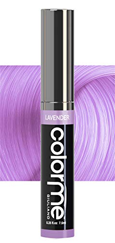 Colorme Root Touch Up Temporary Hair Mascara to color and Blend Semi Permanent Dye regrowth. Washes Out (LAVENDER)