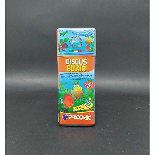 500 ml DISCUS ELIXIR IODIO MAGNESIO VITAMINE B PESCI TROPICALI DISCUS ACQUARIO 250 ML