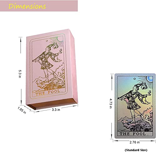 Juego de tarot de 78 cartas impermeables para principiantes Juego de tarot de 78 cartas impermeables para principiantes