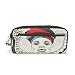 Produktbild Ahdyr Bleistiftetui Tribal African Woman Leder Bleistiftbeutel Reißverschluss Stiftbeutelhalter Student Stationary Cosmetic Makeup Bag