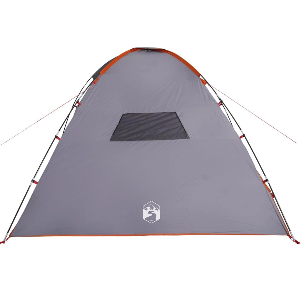 ShGaxin Namiot dla 8 Osób Wodoodporny Pomarańczowy, Camping Namiot - 94718