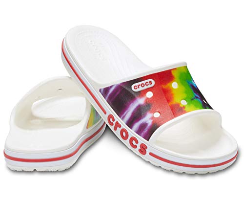 Image of Crocs Unisex Adult Bayaband Tie Dye Mania Slide