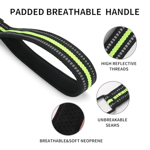 Chew-Proof-Dog-Leash-6-FT-Metal-Dog-LeashHeavy-Duty-Waterproof-Dog-Leash-Made-of-Coated-Wire-Ropewith-Cushioned-HandleChew-ResistantGreat-for-SmallMedium-and-Large-DogsGreen - Cucciolini Doodles   Chew-Proof-Dog-Leash-6-FT-Metal-Dog-LeashHeavy-Duty-Waterproof-Dog-Leash-Made-of-Coated-Wire-Ropewith-Cushioned-HandleChew-ResistantGreat-for-SmallMedium-and-Large-DogsGreen