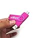 Produktbild eMart Neuheit Handy USB Flash Drive Memory Stick Pen Drive Sowohl für Handy und Computer (Micro-USB-Anschluss) - Pink Rosa16 GB
