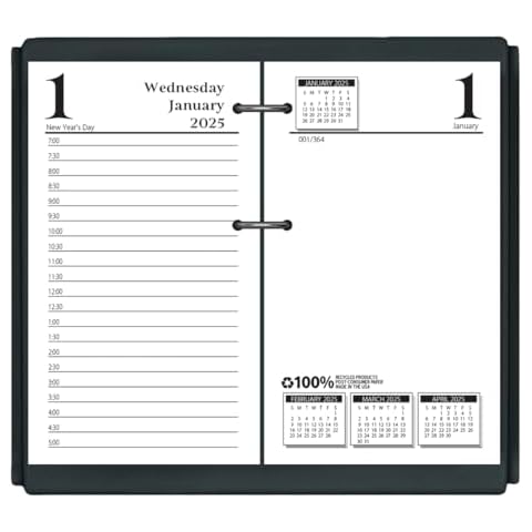 House of Doolittle 2025 Desk Calendar Refill Cover