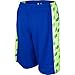New Balance Boys' Big Performance Short with Logo Side Panels, Pacific/White/Toxic, 18-20