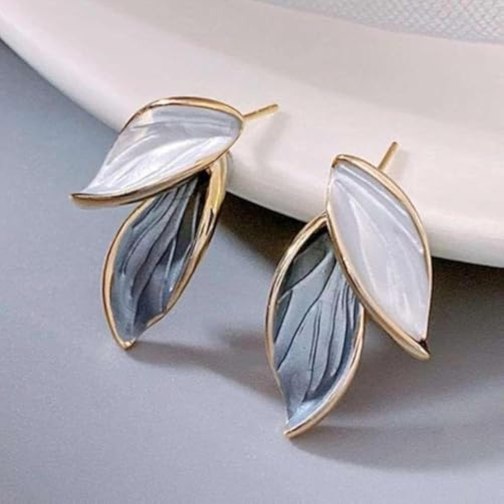 Spiral Pearl-Accent Stud Earrings, Stylish Everyday Jewelry