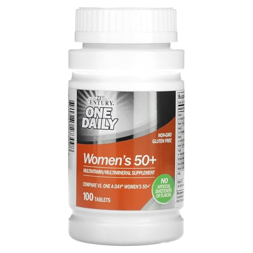 21st Century One Daily Women's 50+ Tablets, 100-Count