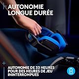 Logitech G G535 Lightspeed Casque Gaming sans Fil - Casque Supra-auriculaire léger, Micro Fonction...