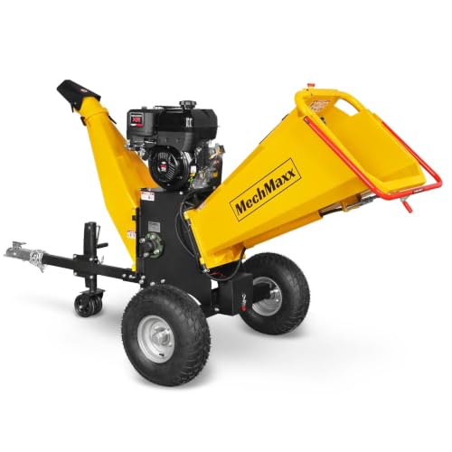 MechMaxx 6-Inch 420cc Towable Wood Chipper