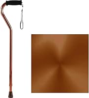 Vista 15 de Bastón de diseñador Nova con mango de compensación, bastón de caminar ajustable y ligero con correa de transporte, negro