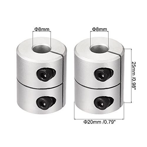 Coupleur d'arbre 8mm pour réparer les vibrations d'axe de commande numérique CNC et imprimante