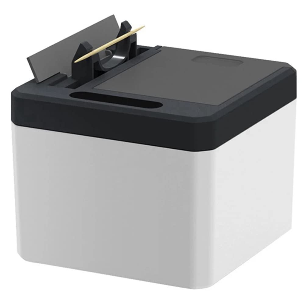 Inteligentne pudełko na wykałaczki indukcyjne ABS łatwa do przenoszenia automatyczna elektryczna wykałaczka automatyczna wyskakująca innowacyjny , niebieski