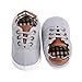 Fashion Baby Shoes Toddler First Walker Shoes (13-18months, Gray)