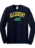 Allegheny College Gators NCAA Jumbo Arch Unisex Navy Long Sleeve T-Shirt